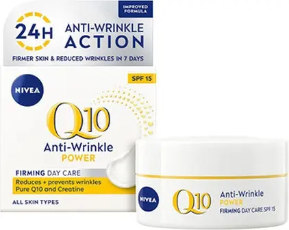 Дневной крем Nivea Anti-wrinkle Q10 Plus SPF 15