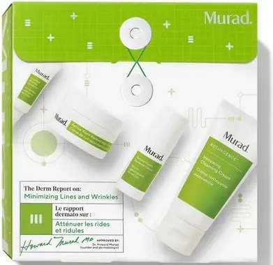 Набор по уходу за кожей Murad The Derm Report для минимизации линий и морщин