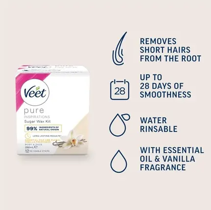 Набор для удаления волос Veet с воском