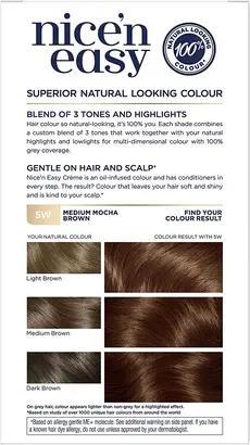 Крем-краска для волос Clairol 5W Mocha Brown
