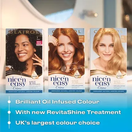 Стойкая краска для волос Clairol Nice'n Easy
