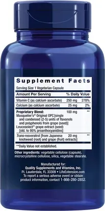 Пищевая добавка Life Extension Grapeseed Extract