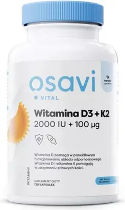 Vitamin D3 K2 Osavi