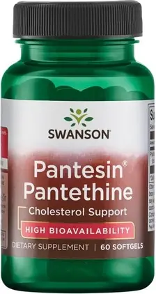 Мягкие капсулы Swanson Pantesin Pantethine