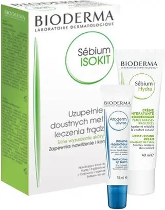 Крем и бальзам для губ Bioderma Sebium