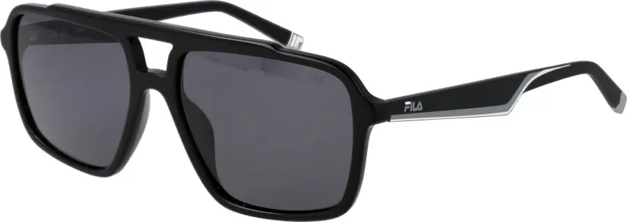 Черные пластиковые солнцезащитные очки Fila