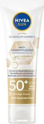 Солнцезащитный крем Nivea Sun Против пигментных пятен