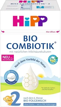 Детская молочная смесь Hipp Organic Milk Formula 2 BIO Combiotik
