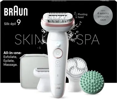 Эпилятор Braun Silk-épil 9 SkinSpa