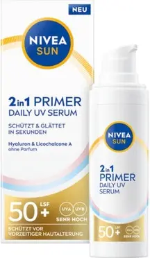 Солнцезащитная сыворотка-праймер для лица Nivea