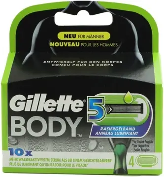 Сменные кассеты Gillette Body
