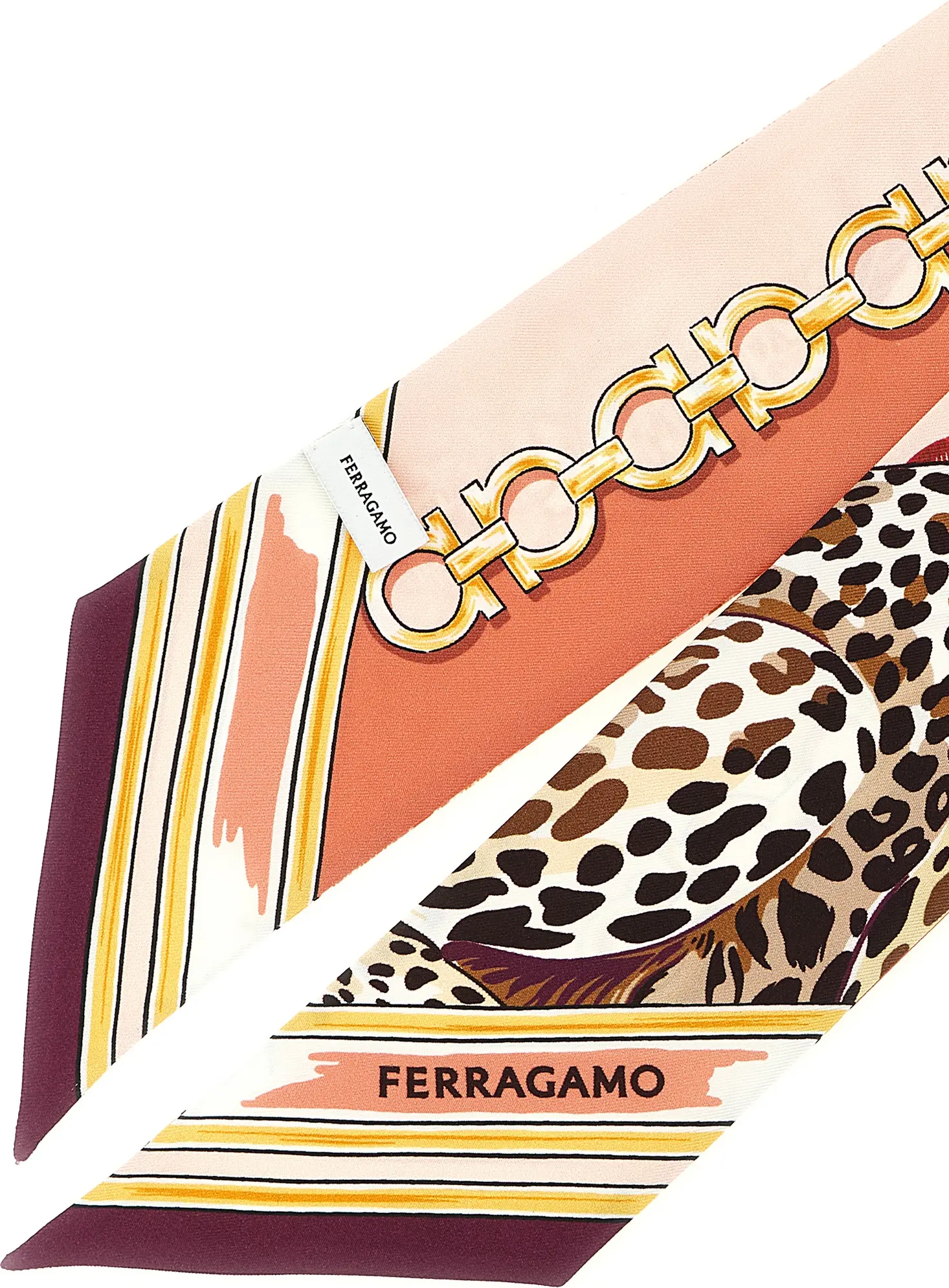 Шелковый платок Ferragamo