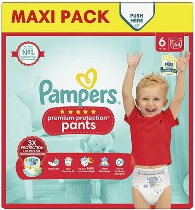 Трусики-подгузники Pampers Premium Protection