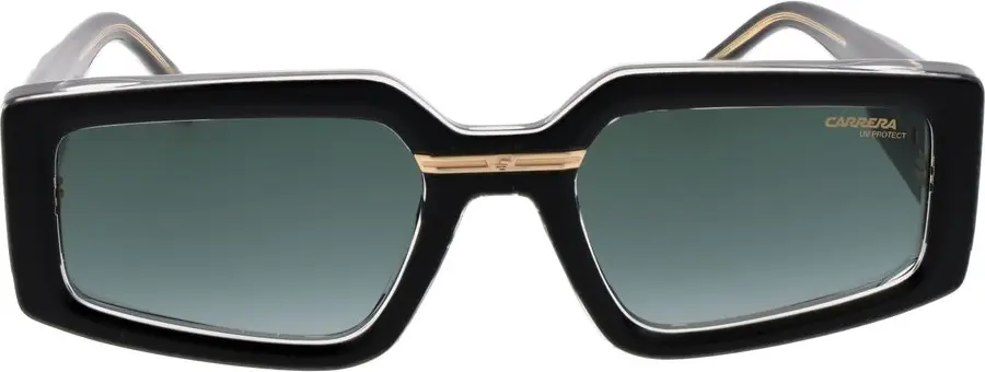 Солнцезащитные очки Carrera черные пластиковые