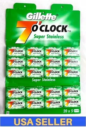 Лезвия для бритвы Gillette 7 O'Clock