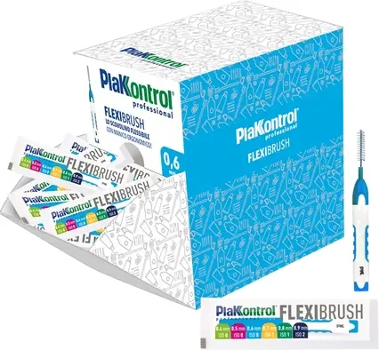 Межзубный ершик Plakkontrol Flexybrush