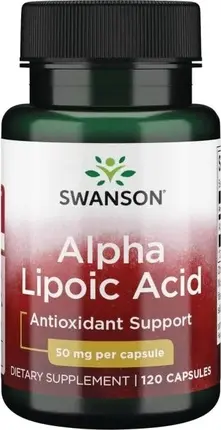 Пищевая добавка Swanson Alpha Lipoic Acid