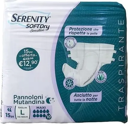 Подгузники для взрослых Serenity Soft Dry