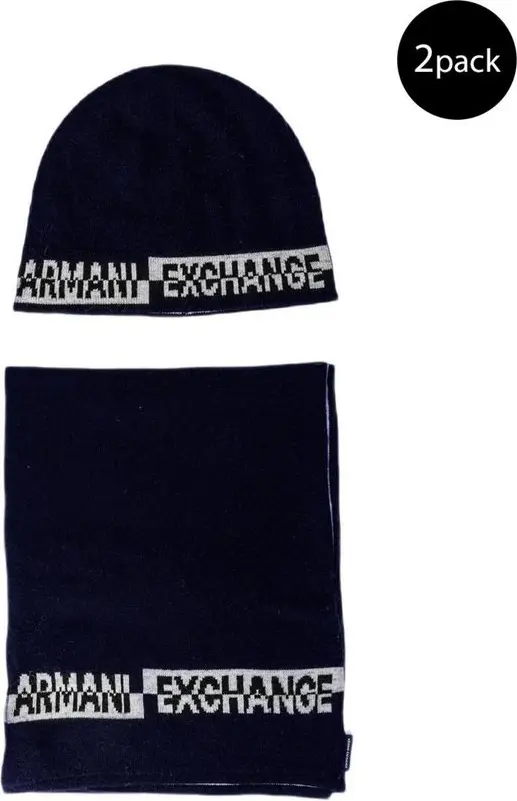 Комплект шарф и перчатки Armani Exchange