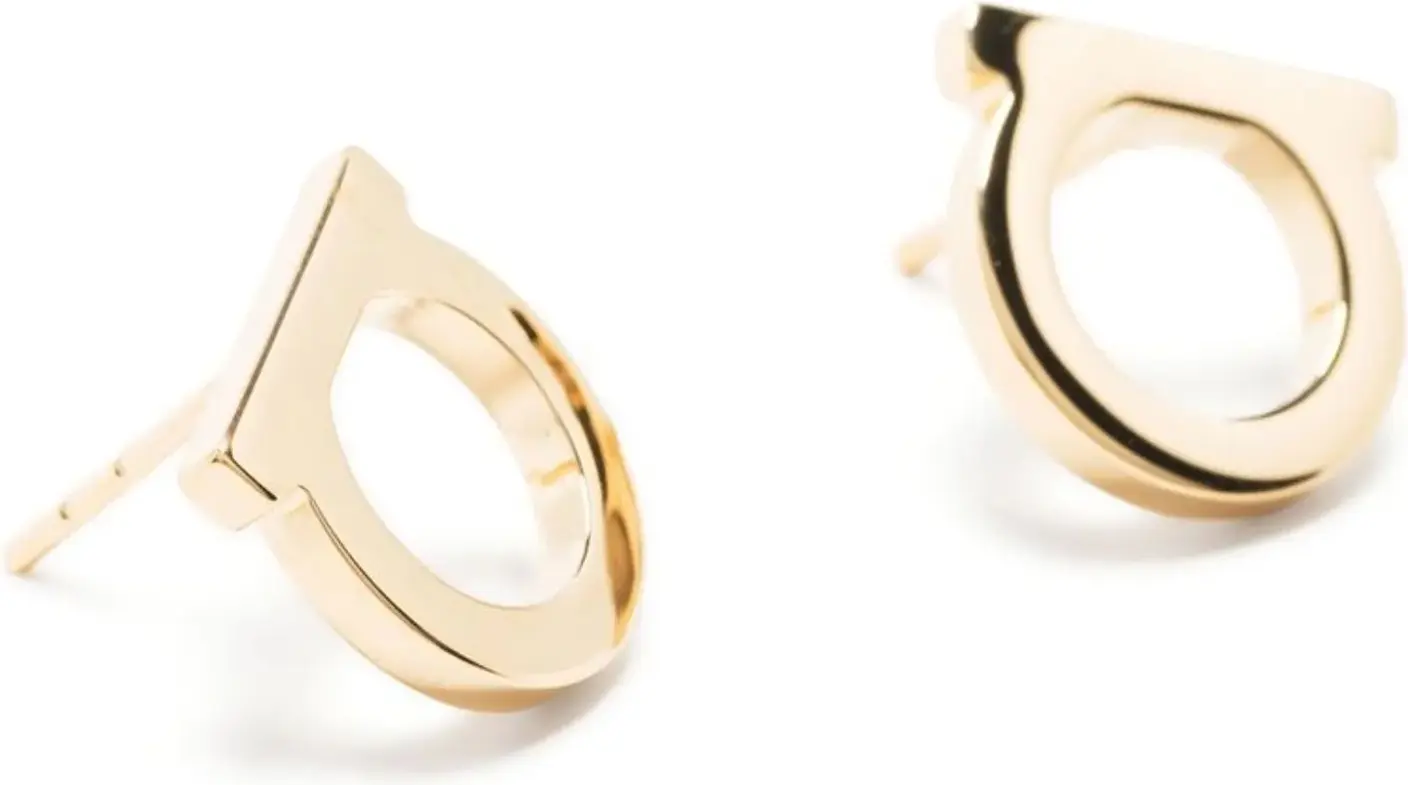 Серьги Ferragamo Gancini Grandi
