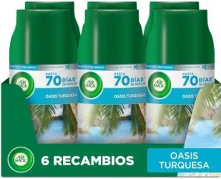 Сменный баллон для автоматического освежителя Air Wick Oasis Turquoise