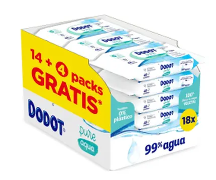 Детские влажные салфетки Dodot