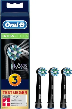Сменные насадки Oral-B Crossaction Black Edition
