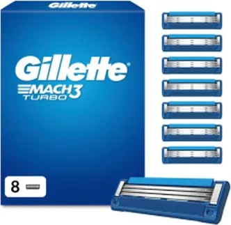 Сменные кассеты для бритвы Gillette Mach3 Turbo