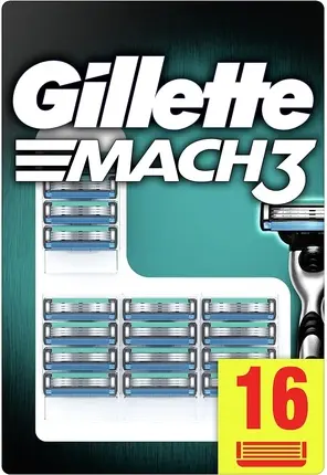 Сменные кассеты для бритвы Gillette Mach3