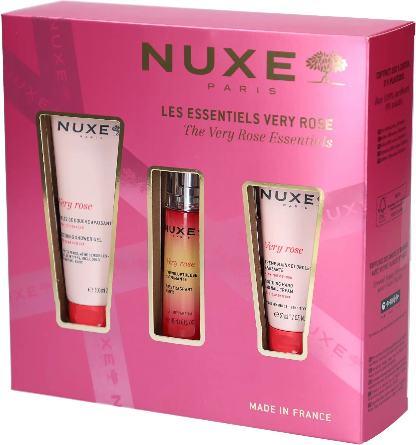 Набор для ухода за кожей NUXE Very Rose