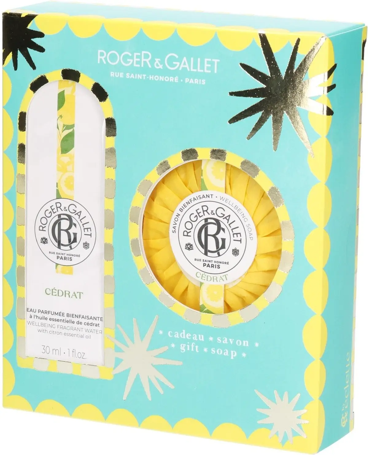 Eau Parfumée Roger & Gallet Cédrat
