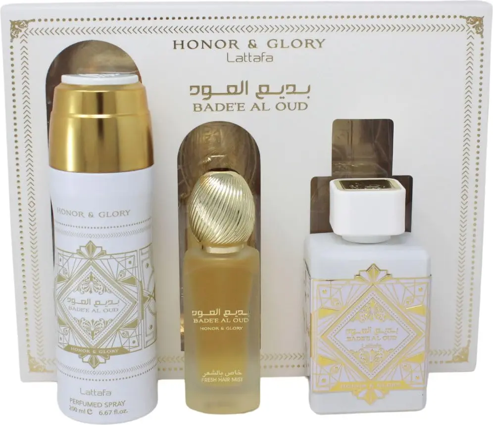 Подарочный набор Lattafa Bade'e Al Oud Honor & Glory