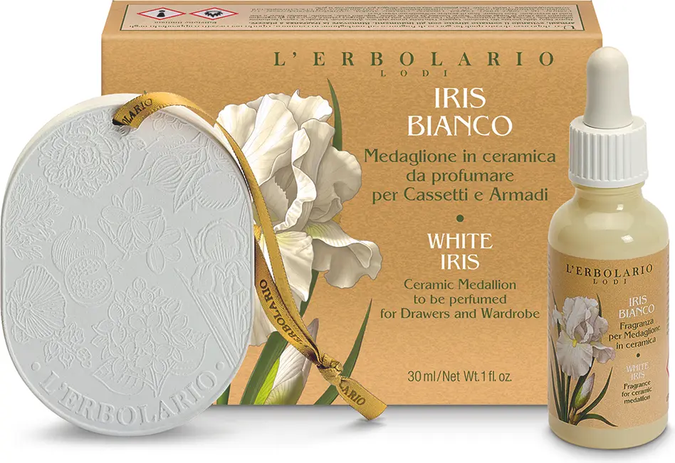 Туалетная вода L'Erbolario White Iris Ceramic Medallion