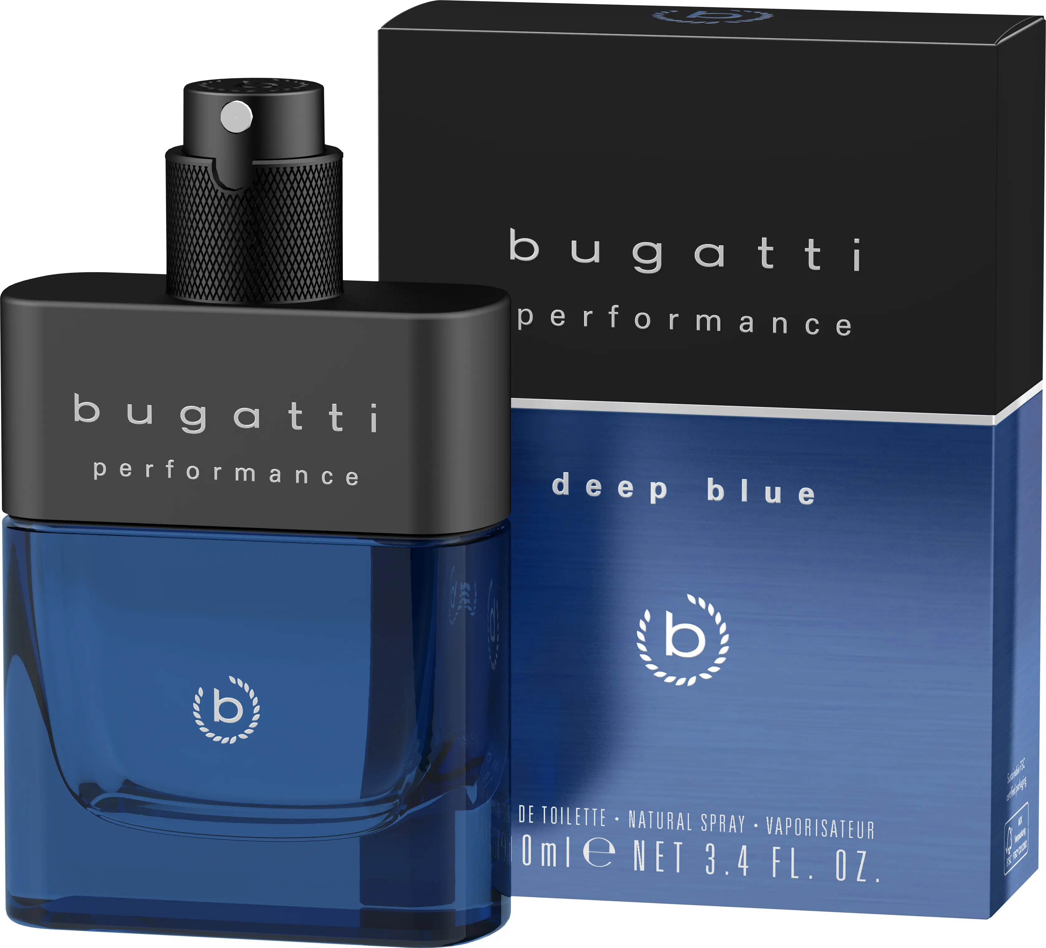 Туалетная вода Bugatti Performance Deep Blue