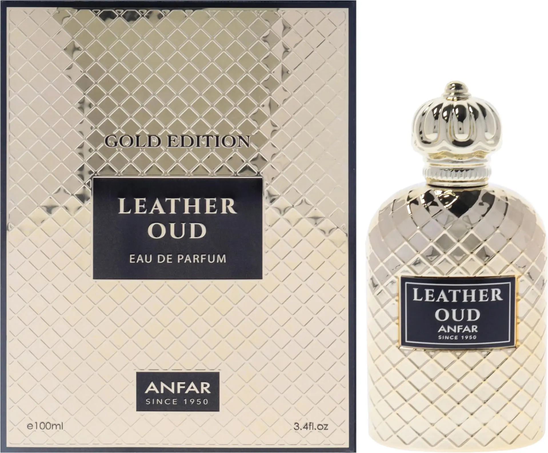Eau de Parfum Anfar Leather Oud Gold Edition