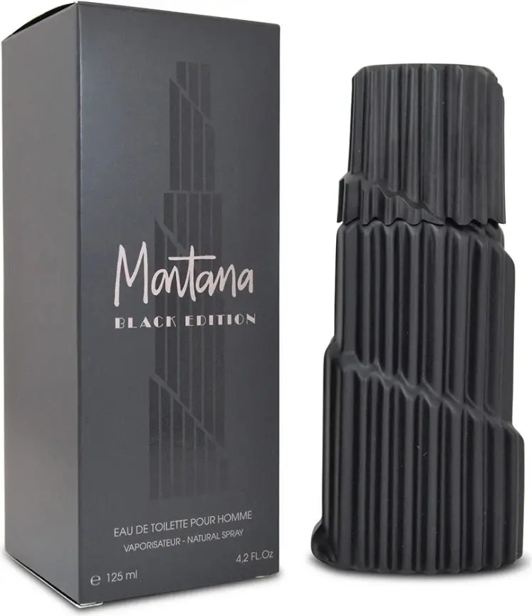 Eau De Toilette Montana Black Edition