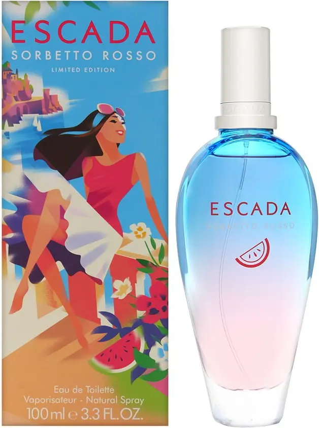Eau De Toilette Escada Sorbetto Rosso Limited Edition