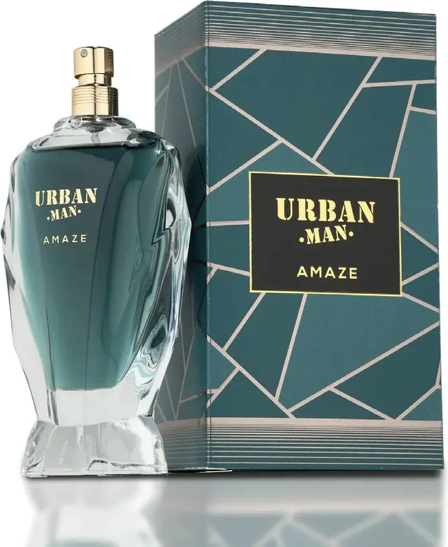 Eau De Parfum Fragrance World Urban Man Amaze