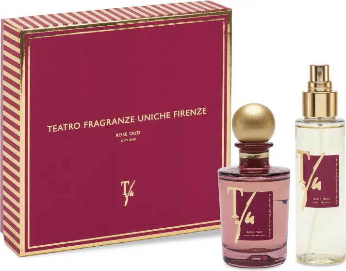 Eau De Parfum Teatro Fragranze Uniche Luxury Collection Rose Oud