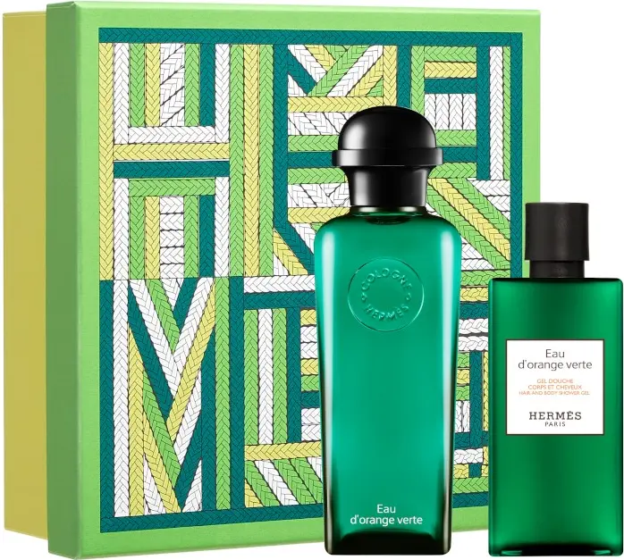 Набор в подарочной упаковке Eau de Cologne Hermes Eau d'Orange Verte