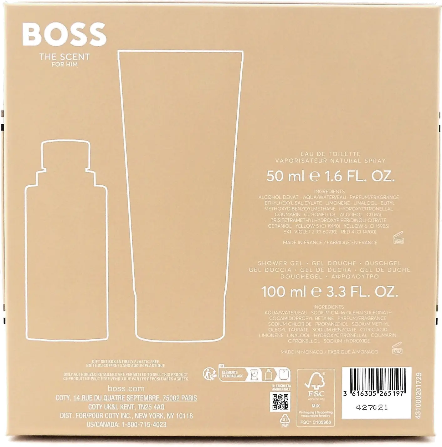 Туалетная вода Hugo Boss The Scent