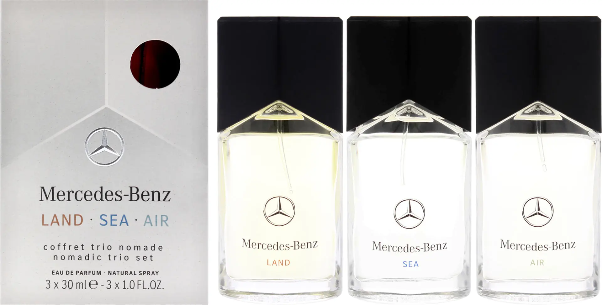 Подарочный набор парфюмерной воды Mercedes-Benz Land, Sea, and Air