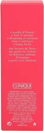 Парфюмерная вода-спрей Clinique Happy Heart