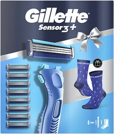 Набор для бритья Gillette Sensor3plus
