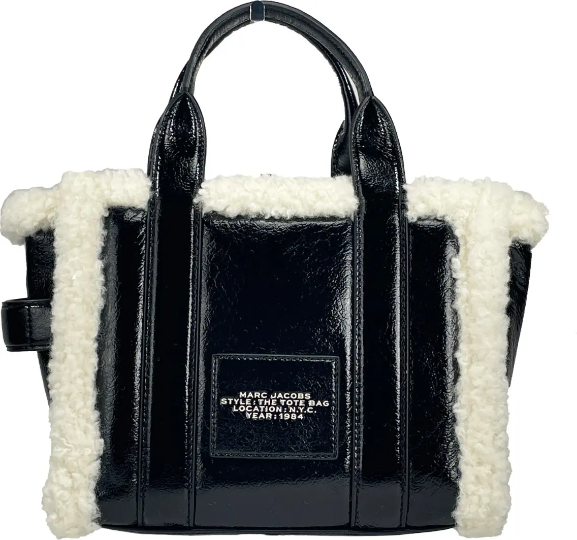 Сумка-тоут The Marc Jacobs The Mini Crinkle Leather Tote Bag