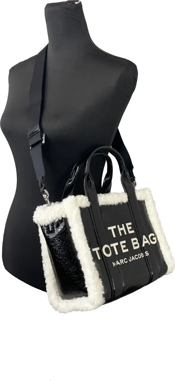 Сумка-тоут The Marc Jacobs The Mini Crinkle Leather Tote Bag