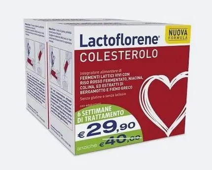 Пищевая добавка Montefarmaco Lactoflorene Cholesterol