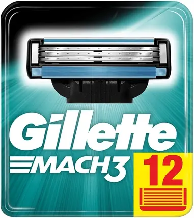 Сменные кассеты для бритвы Gillette Mach3