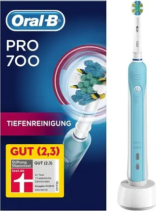 Электрическая зубная щетка Oral-B BRA PRO 700 Deep Cleaning Hair