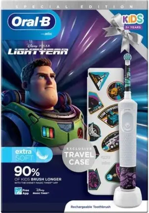 Электрическая зубная щетка Oral-B Vitality Kids Lightyear